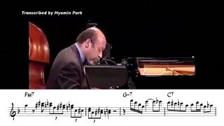 Kenny Barron - Have you met Miss Jones ? Solo transcription