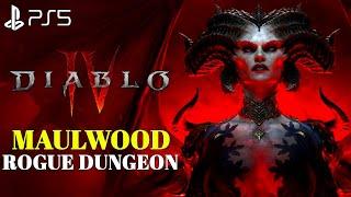 Maulwood DIABLO 4 Maulwood Dungeon Sorceress Gameplay 4K HDR | PS5 Diablo 4 Maulwood Walkthrough 4K