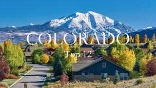 Top 12 Best Places to Visit in Colorado | USA Travel Guide #colorado