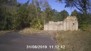 1 Armoured Field Ambulance videoclips. Outside the cellar entrance MOVI0003