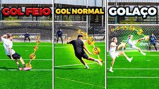 GOL FEIO, GOL NORMAL E GOLAÇO (TEVE MUITO GOLAÇO DIFERENTE )