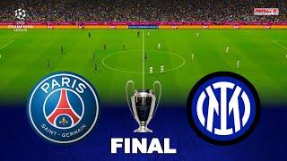 PSG vs INTER - UEFA Champions League 2025 Final UCL | Ft. Dembele Lautaro | Pes 21