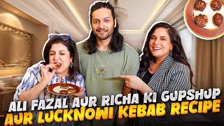 Ali Fazal Aur Richa Chadha Ne Kitchen Mein Dikhaya Apna Talent - Lucknowi Kebab! | @FarahKhanK