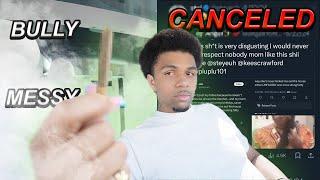 SMOKE SESH STORYTIME : I WAS CANCELED FOR MAKING FUN OF HIS DEAD MOM!! IDC LMAO | Juana Wednesdayz