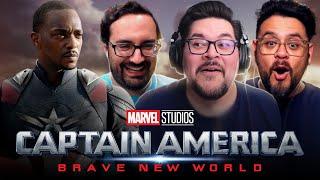 Captain America: Brave New World - Teaser Reaction | Marvel Studios