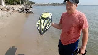 Hobbyking Hydropro Inception Brushless Rc Boat 6s On Lake Erie