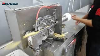 Sausage making machine cellulose sausage peeling machine