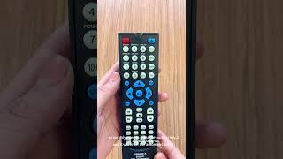 Brand setting method of AUN0448+A-SYSTO New Universal DVD Remote Control #retv