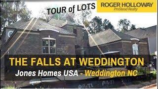 Jones Homes USA in The Falls at Weddington NC  [Driving Tour]