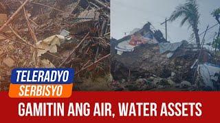 Nat’l gov't urged to use air, water assets for Camarines Norte relief ops | (18 November 2024)