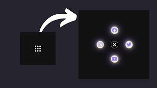9 Dot Menu CSS Animation | HTML & CSS | @iqracs