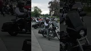 Hell's Angels say goodbye to Haney chapter president Mike "Spike" Hadden #hammond #haney818