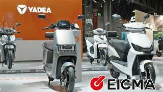 Yadea motobikes full line up @ EICMA 2024