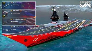 RF Shtorm  F-117A Nighthawk, B-21 Raider With Nuclear Build gameplay - Modern Warships