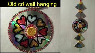 how to make Wall Hangings/ Ceiling Hanging/ cd craft