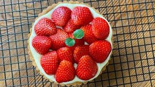  봄맞이 베이킹 집에 있는 재료로 만드는 초간단 딸기타르트 | How to make Strawberry tart