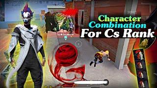 New Season  Cs Rank Character Combination | Best Character Skill For Cs Rank | Cs Rank Character