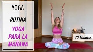 RUTINA de YOGA en CASA | Sesión de YOGA para la MAÑANA y DESPERTAR