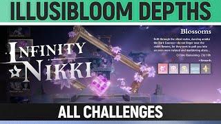 Infinity Nikki - Illusibloom Depths - All 6 Challenges