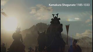 Kamakura Shogunate period 1185-1333 - Genpei War - Mongol invasion - History of Japan