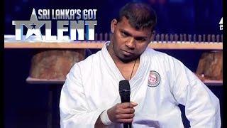 Karate Act by Sudarshana Deshapriya | Sri Lanka's Got Talent Audition 01