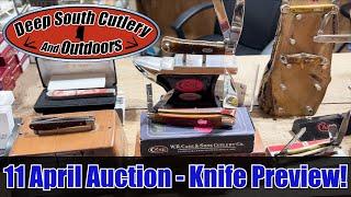 11 April Auction - Knife Preview! Knives That May Hit the Block! #edc #edcknife #pocketknife #knife