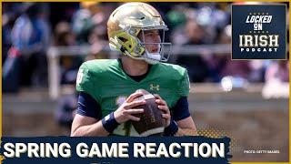 Notre Dame Blue-Gold Game Reaction: Irish show why they're Marcus Freeman's 'Most talented team’