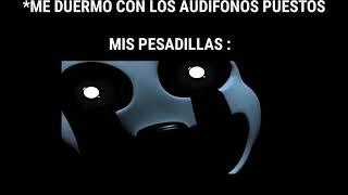 me duermo con los audifonos puestos