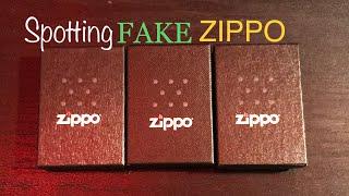 How To Spot A Fake Zippo , Starting With The Box