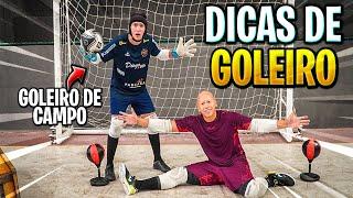 TRANSFORMANDO um Goleiro de CAMPO em Goleiro de FUTSAL! (Ft. Careca)