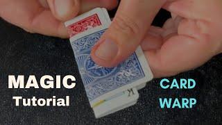 Easy Magic Card Trick Tutorial - Card Warp