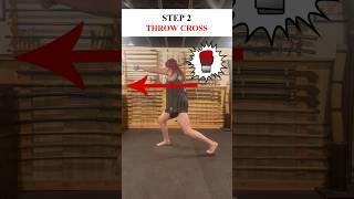 How To Do a PARRY BLOCK + CROSS PUNCH  #Shorts #Boxing #MMA