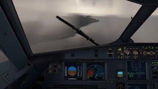 A320 Turbulent Approach at Pico Island LPPI || Fenix A320 MSFS2020