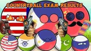 COUNTRIES EXAM RESULTS  [Funny and Interesting]  ll STORY PART 1 ll #countryballs #mapping