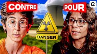 L'une est pro-nucléaire, l'autre est contre.