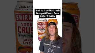 Mango & Peach ZERO SUGAR Smirnoff Vodka Crush Review #russeats  #fyp #foryou #aussie #smirnoff