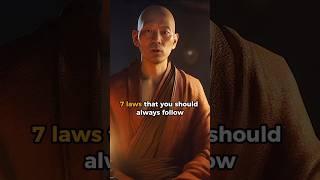 7 Laws That You Should Always Follow #shortsfeed #ytshorts #quotes