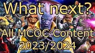 MCOC - Every Single Piece of Content! - Progression Guide - 2023/2024