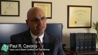 Meet Personal Injury Lawyer Paul Cavonis