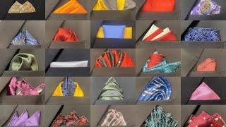 25 Pocket Square Folds