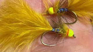 HOT Head Damsel - Catch More Trout #fishing #flyfishing #trout #fish #flytying