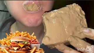 Lerkin Crunch Wet Chalk Eating//ASMR//Soft bites//Chalk Crunch//Chalk ASMR//Mukbang//Eating ASMR//