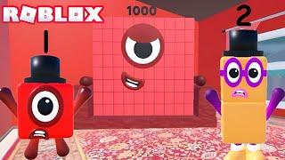 Numberblocks ESCAPE EVIL 1000's HOUSE Obby | Roblox