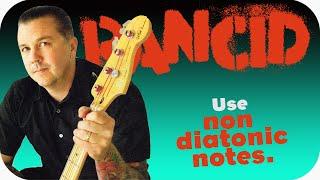 How to play like Matt Freeman of Rancid - Bass Habits - Ep 16