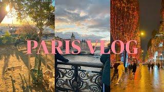 Weekly Paris Vlog ⎮Rainy Paris. Walking in Montmartre, Bastille, Champs Elysées. Monoprix shopping