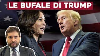 LE BUFALE di TRUMP per BATTERE KAMALA HARRIS alle ELEZIONI, ANALISI con D. ANGRISANI