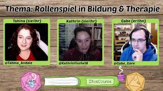 DiceCourse #4: Rollenspiel in Bildung und Therapie mit Gästin Kathrin Fischer