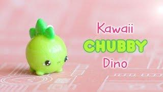 Kawaii Chubby Dinosaur│Polymer Clay Tutorial