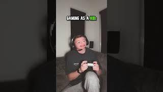 Gaming As A Kid VS Now #Shorts