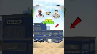 FRANKLIN NE BANAYA POLICE STATION ME APNA GHAR  IN INDIAN BIKE DRIVING 3D#storyvideo#shorts